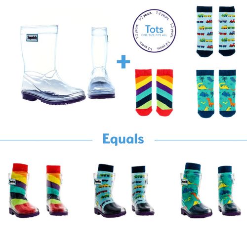 Squelch Wellies Package Tots